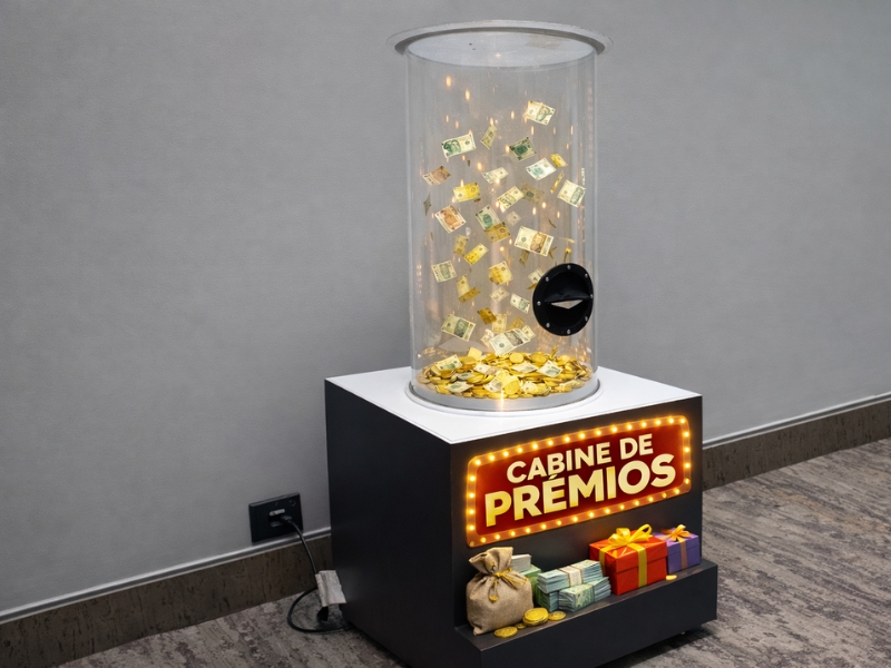 Quanto custa alugar cabine de mão para evento?