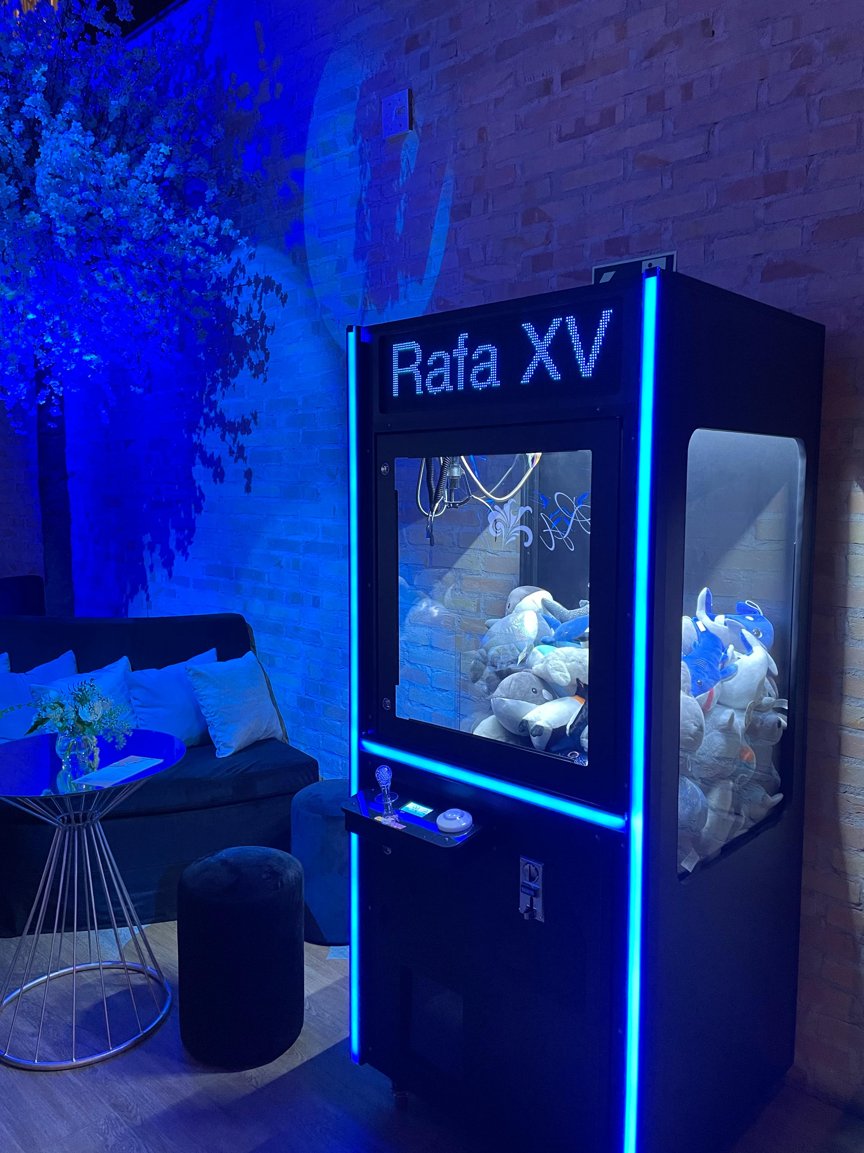 Máquina instalada e pronta para uso